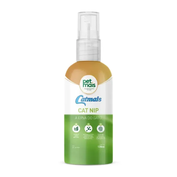 Catmais Cat nip Erva do Gato Spray Petmais 120 ml
